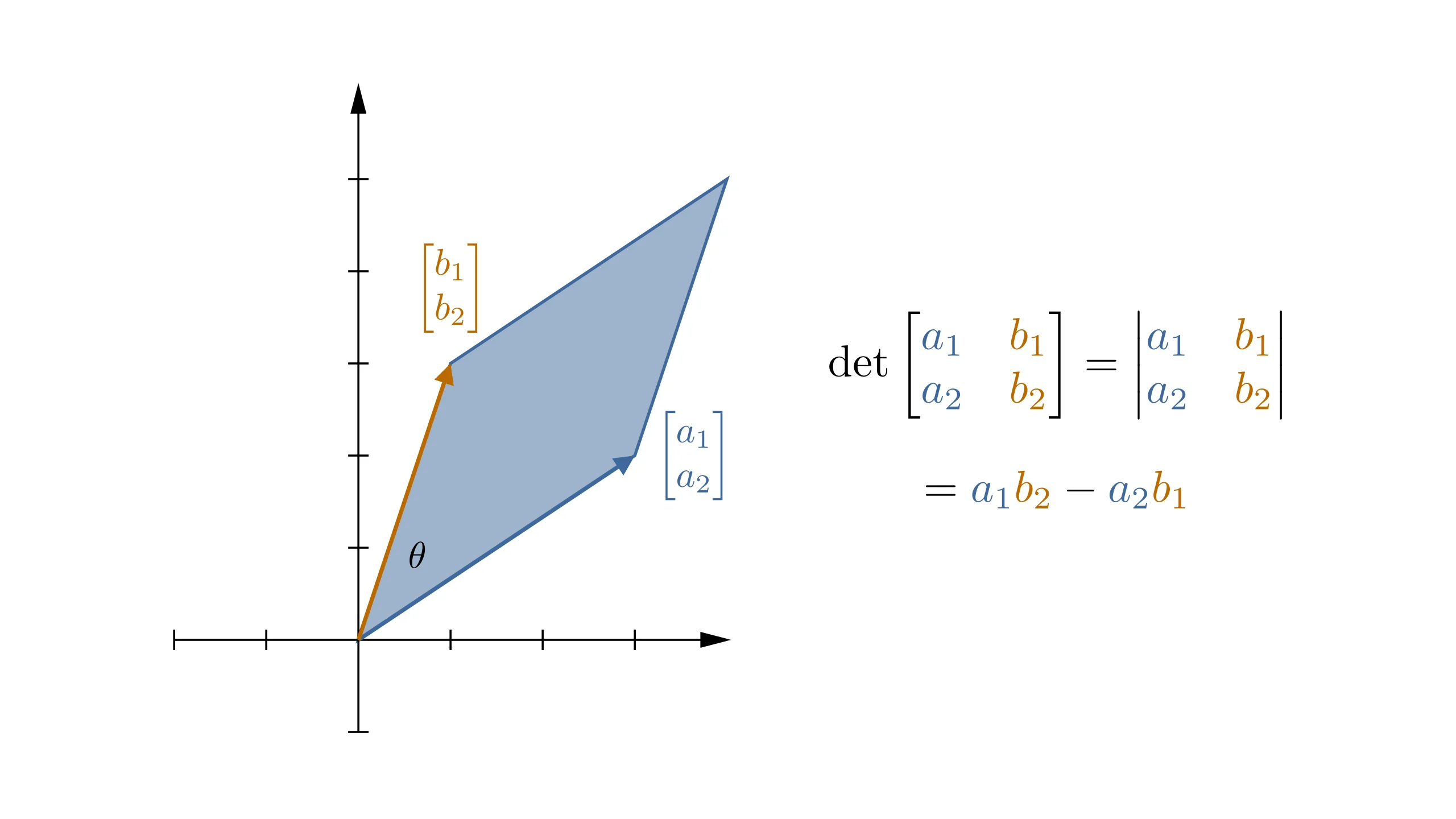 Why determinant is area?