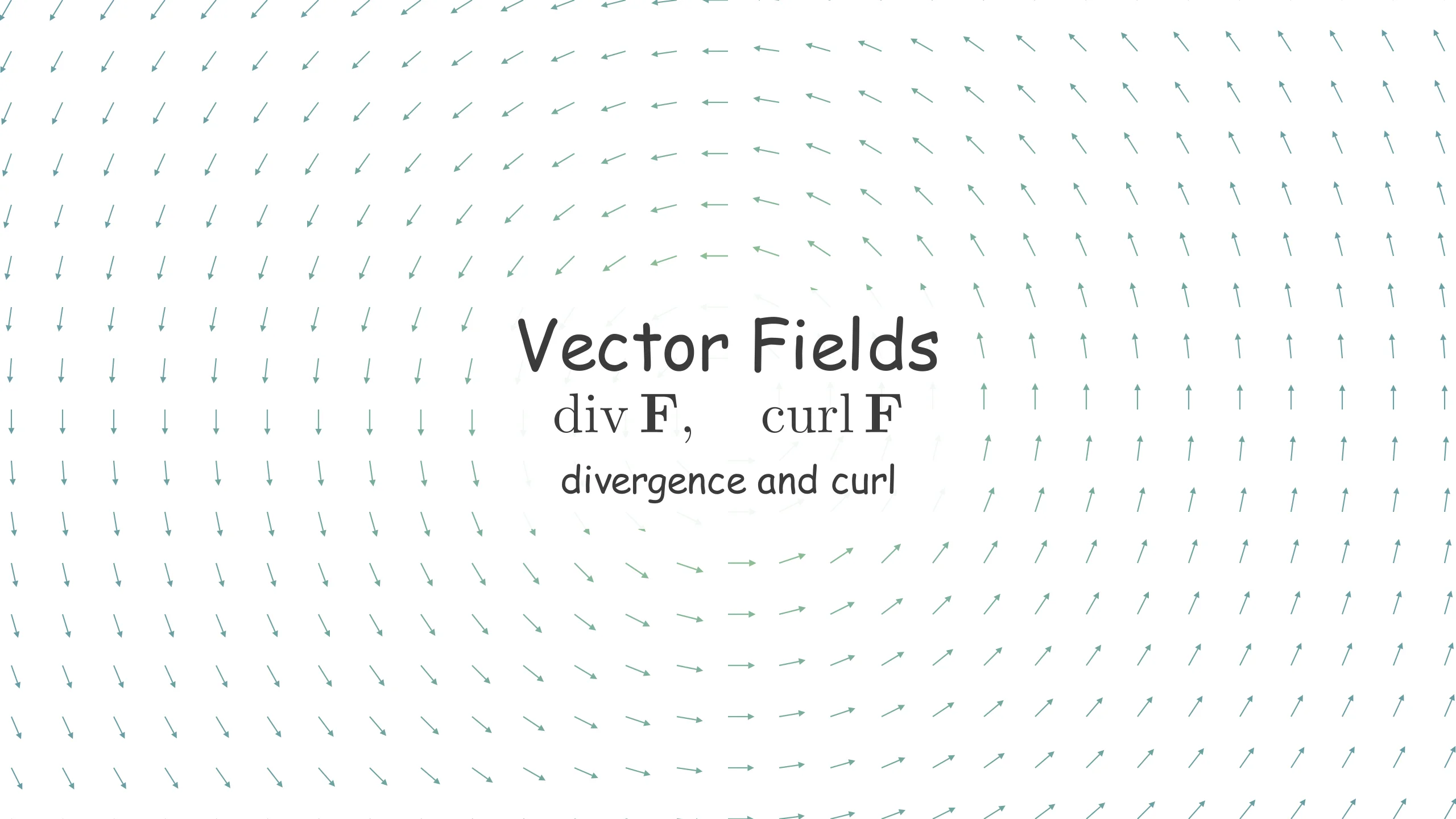 Vector Fields